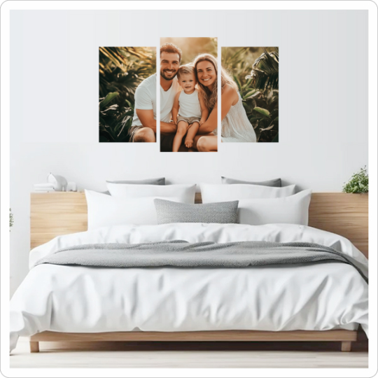 Fotoobraz 3-dílný 90 x 60 cm