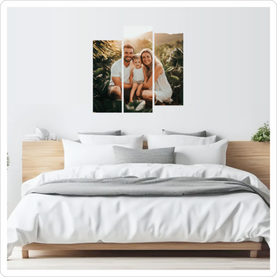 Fotoobraz 3-dílný 90 x 90 cm
